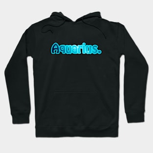 Aquarius. Hoodie